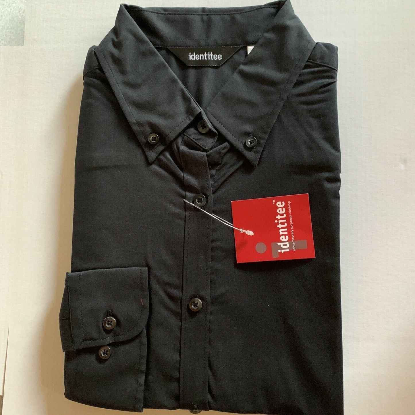 *New* Ladies Casual Long Sleeve T-Shirt Black Size: 10 Style:W53