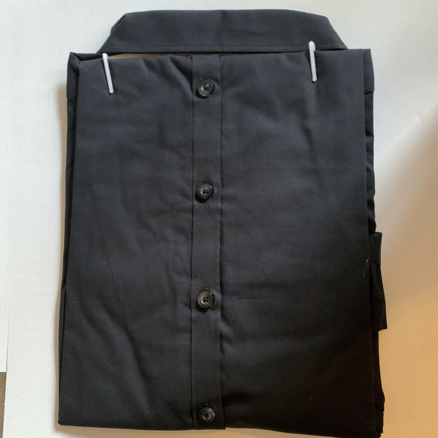 *New* Men's Casual Long Sleeve Shirt Black Size: 3XL Style: W52