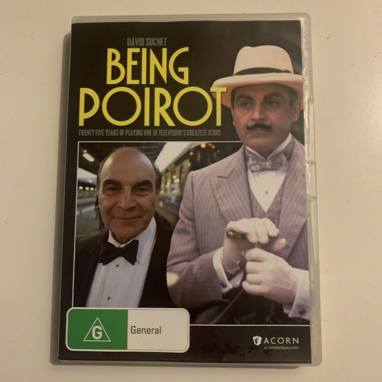 David Suchet: Being Poirot (DVD, 2013) Region 4