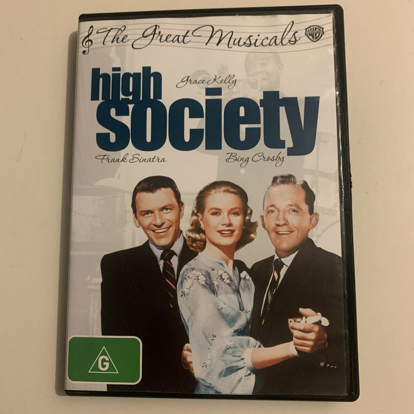 High Society (DVD, 1956) Bing Crosby, Grace Kelly, Frank Sinatra. Region 4&2