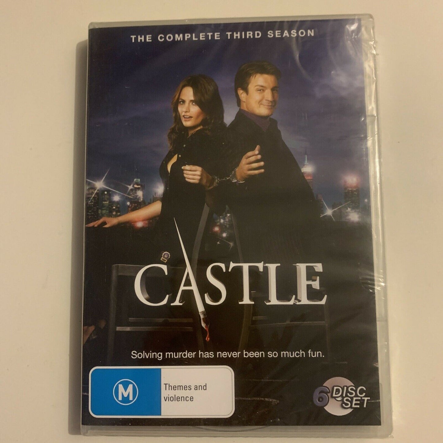 *New Sealed* Castle : Season 3 (DVD, 2011, 6-Disc Set) Nathan Fillion Region 4