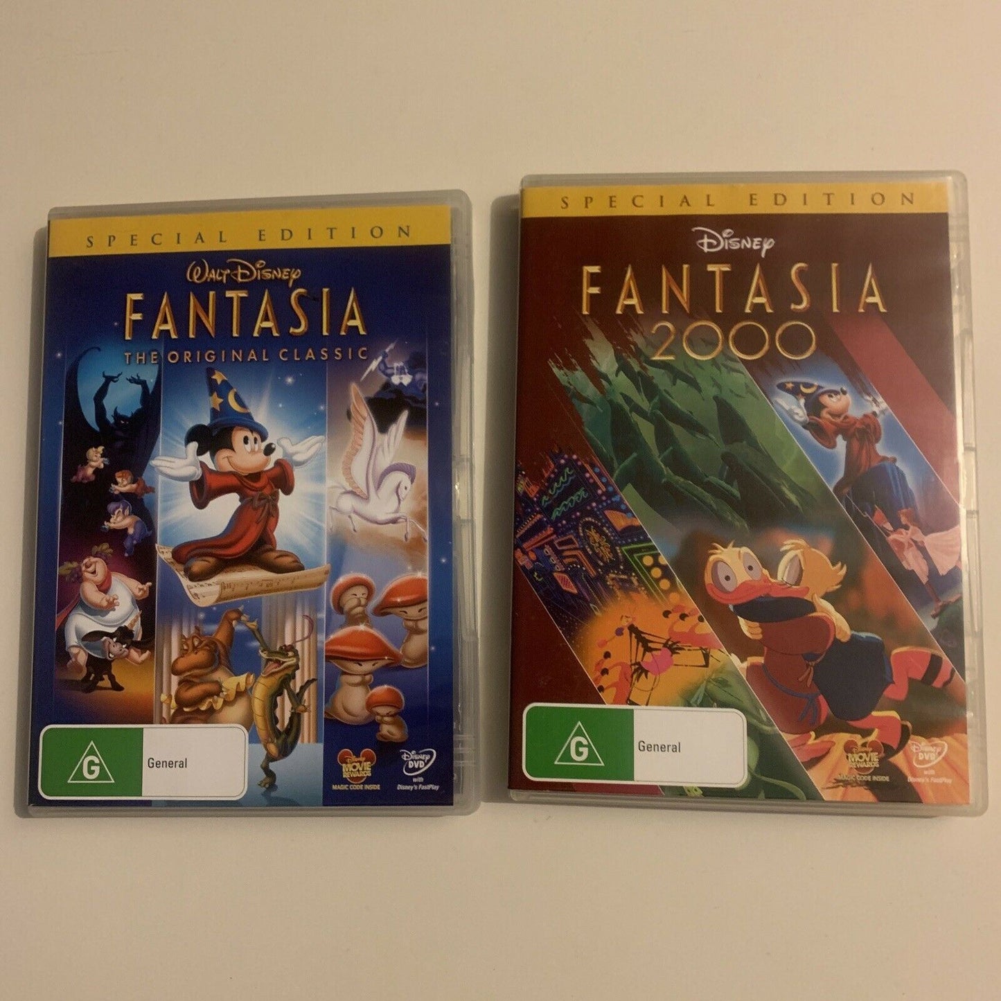 Fantasia / Fantasia 2000 - Special Edition (DVD) Region 4&2