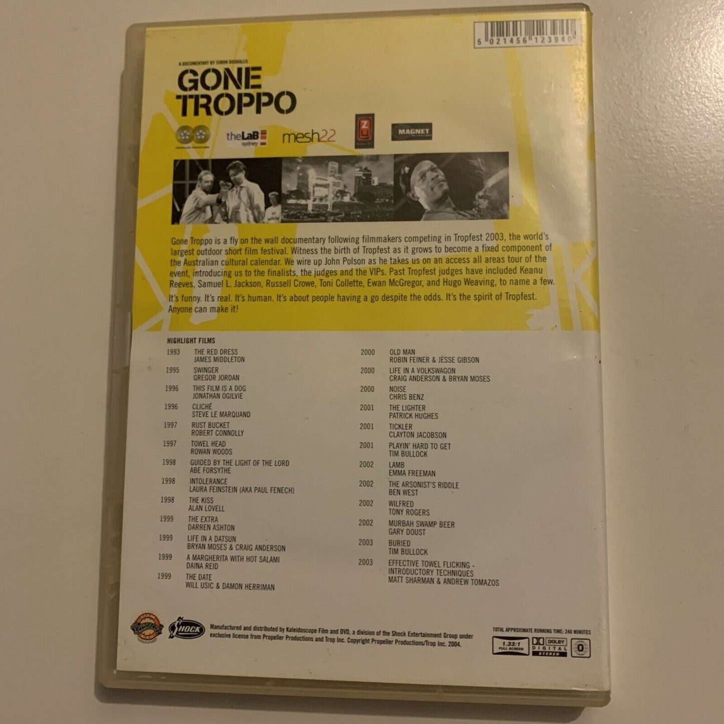 Gone Troppo - Featuring Tropfest Highlight Films 1993-2003 (DVD, 2004)