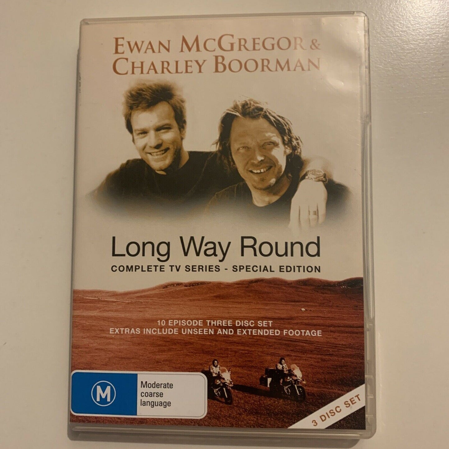 Long Way Round - Complete TV Series - Special Edition (DVD, 2005, 3-Disc)