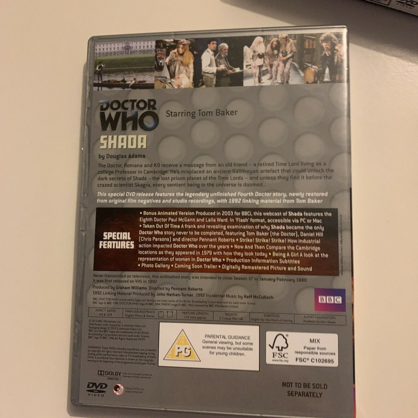 Doctor Who: The Legacy Collection (DVD, 1993)  Tom Baker Region 2