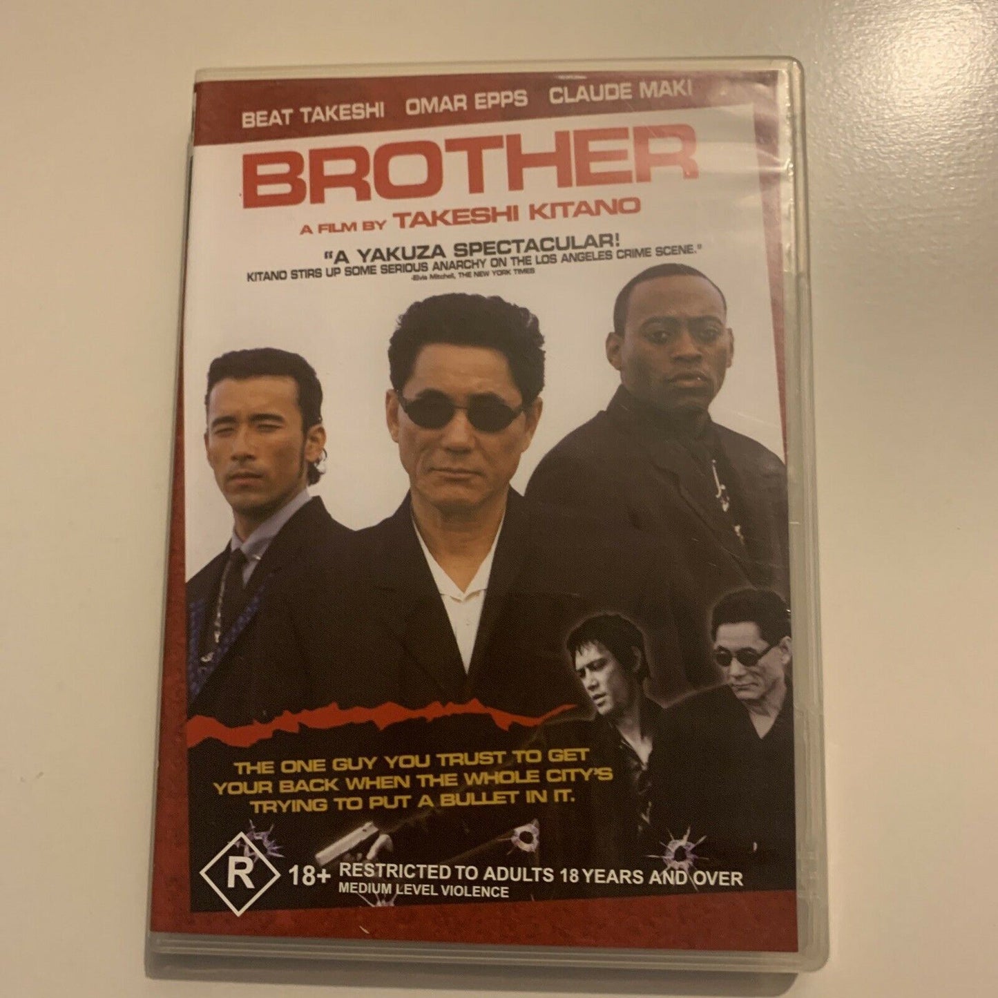 Brother - A Film By Takeshi Kitano (DVD, 2000) Beat Takeshi, Omar Epps