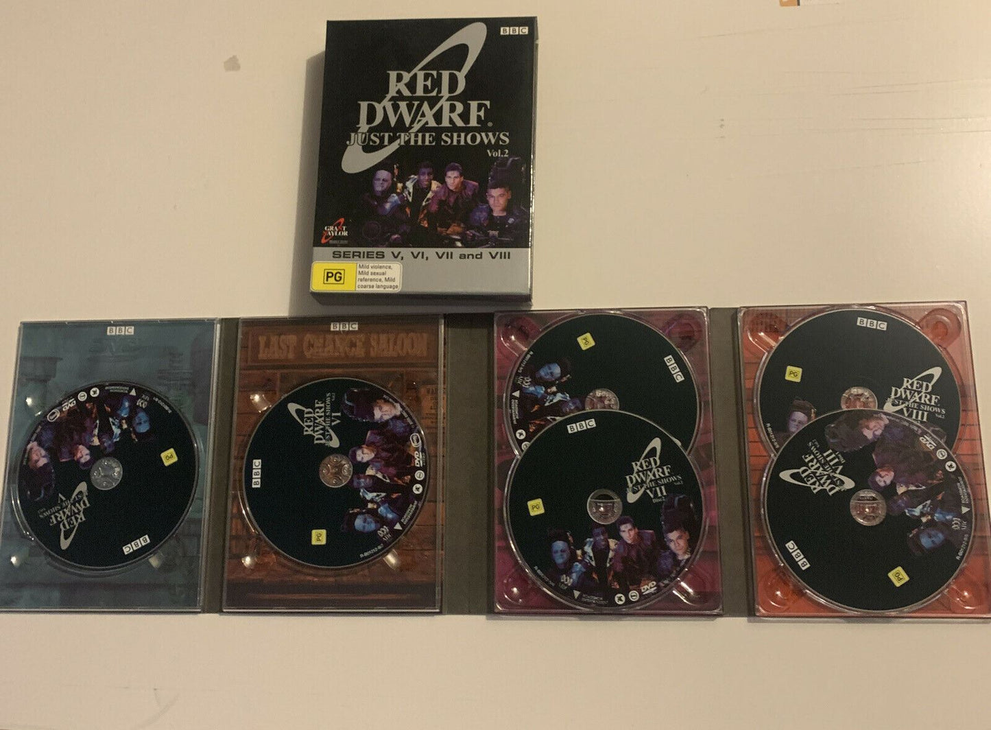 Red Dwarf : Just The Shows Vol 2 - Series 5-8 (DVD) Region 4&2