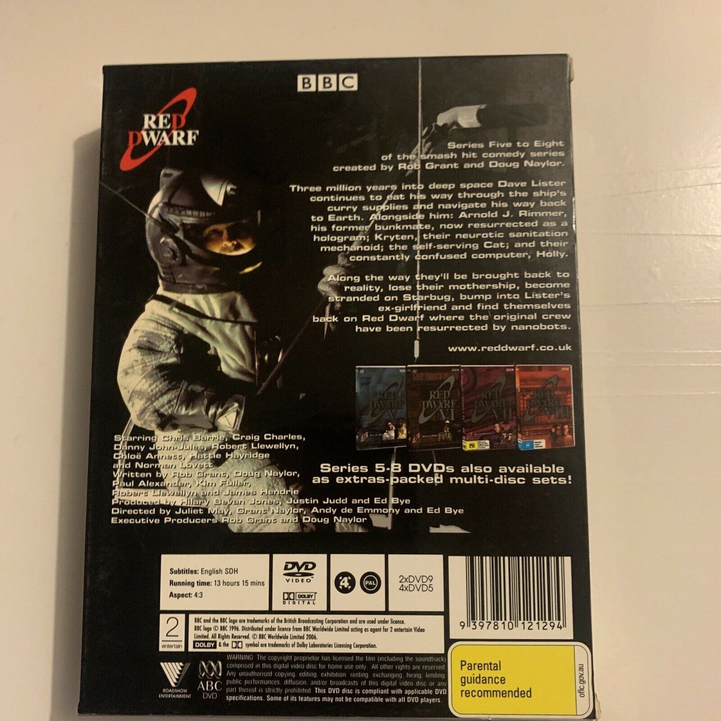 Red Dwarf : Just The Shows Vol 2 - Series 5-8 (DVD) Region 4&2