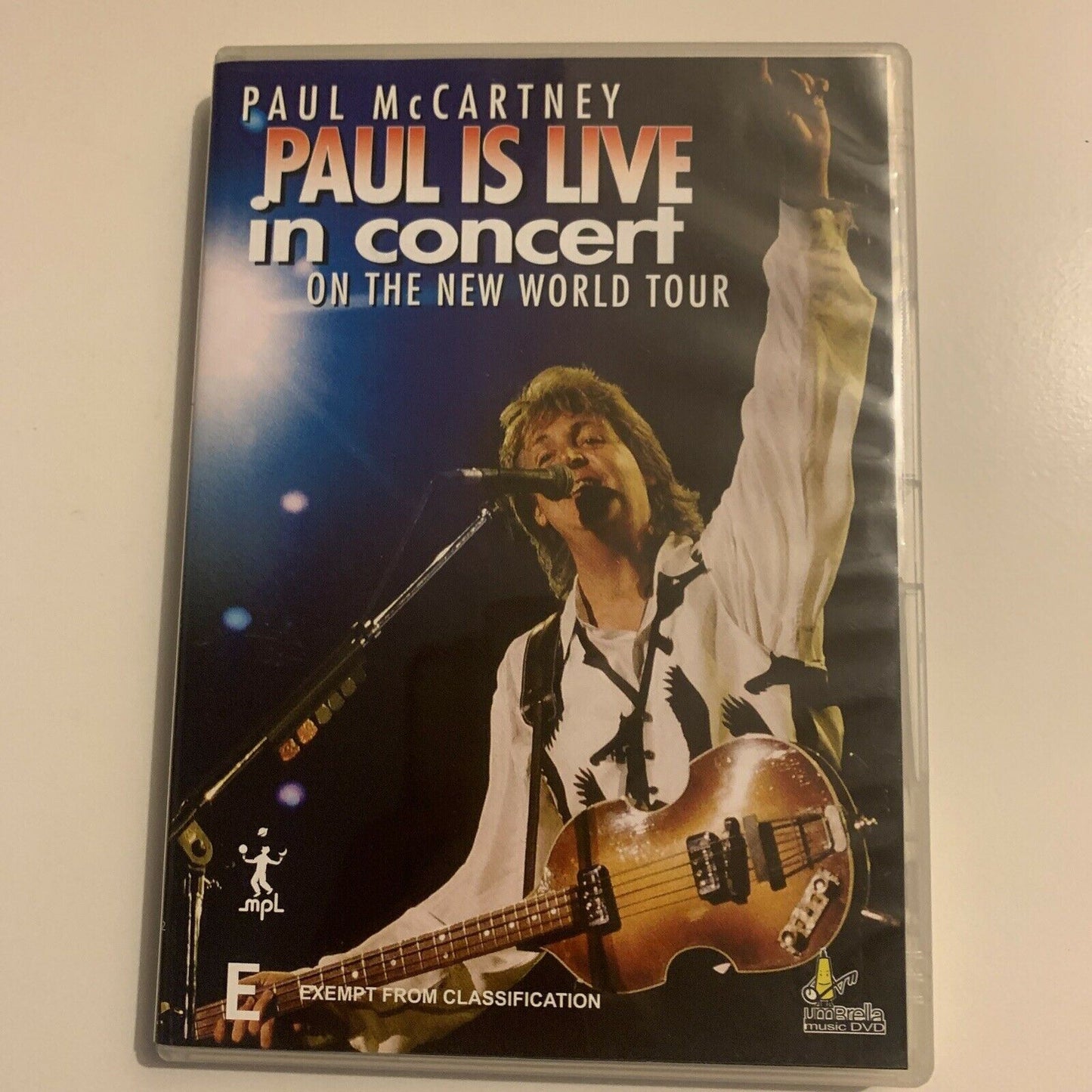 Paul McCartney: Paul Is Live In Concert On The New World Tour (DVD, 1993)