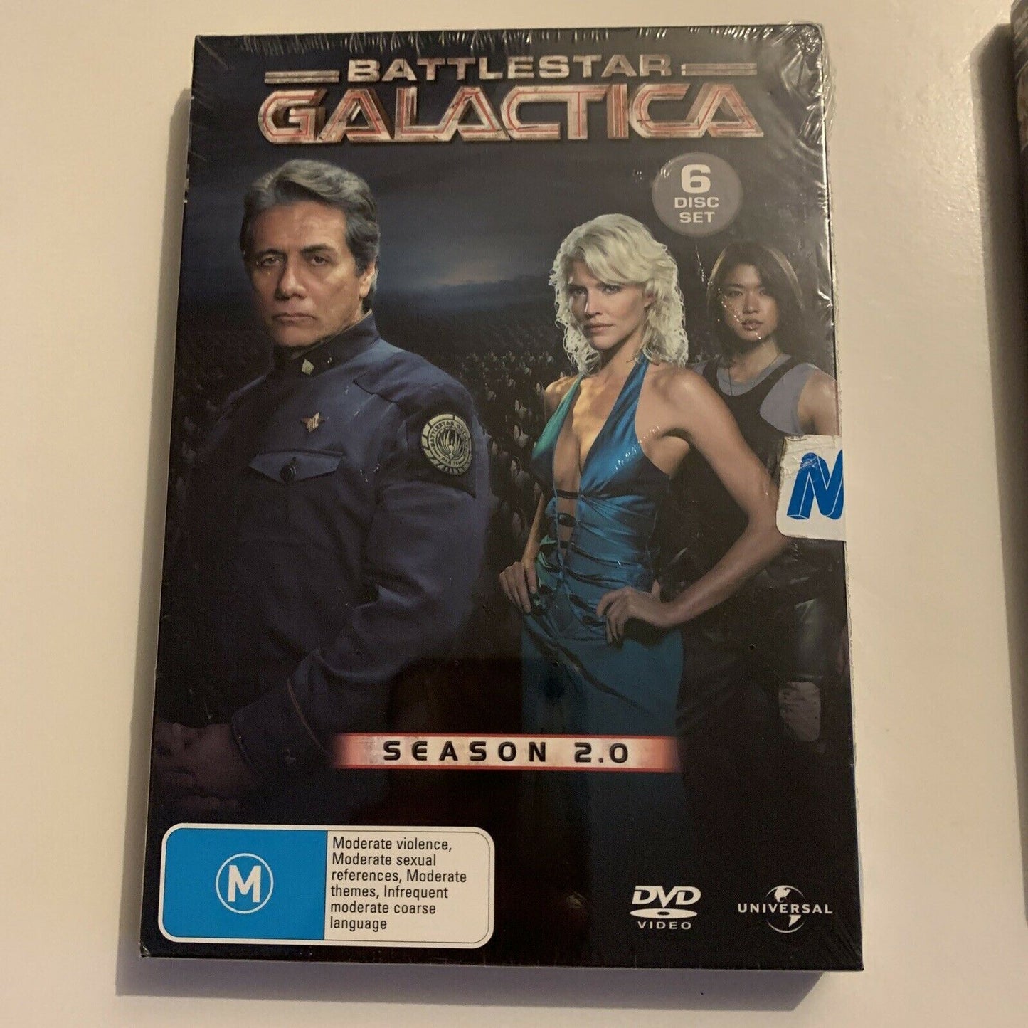 Battlestar Galactica : Season 1 & 2 (DVD, 2005, 10-Disc) Region 4&2