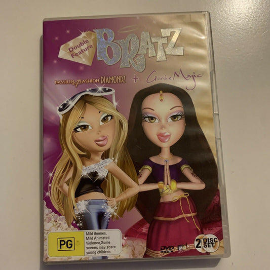 Bratz: Passion 4 Fashion Diamondz + Genie Magic (DVD, 2006, 2-Disc) Region 4