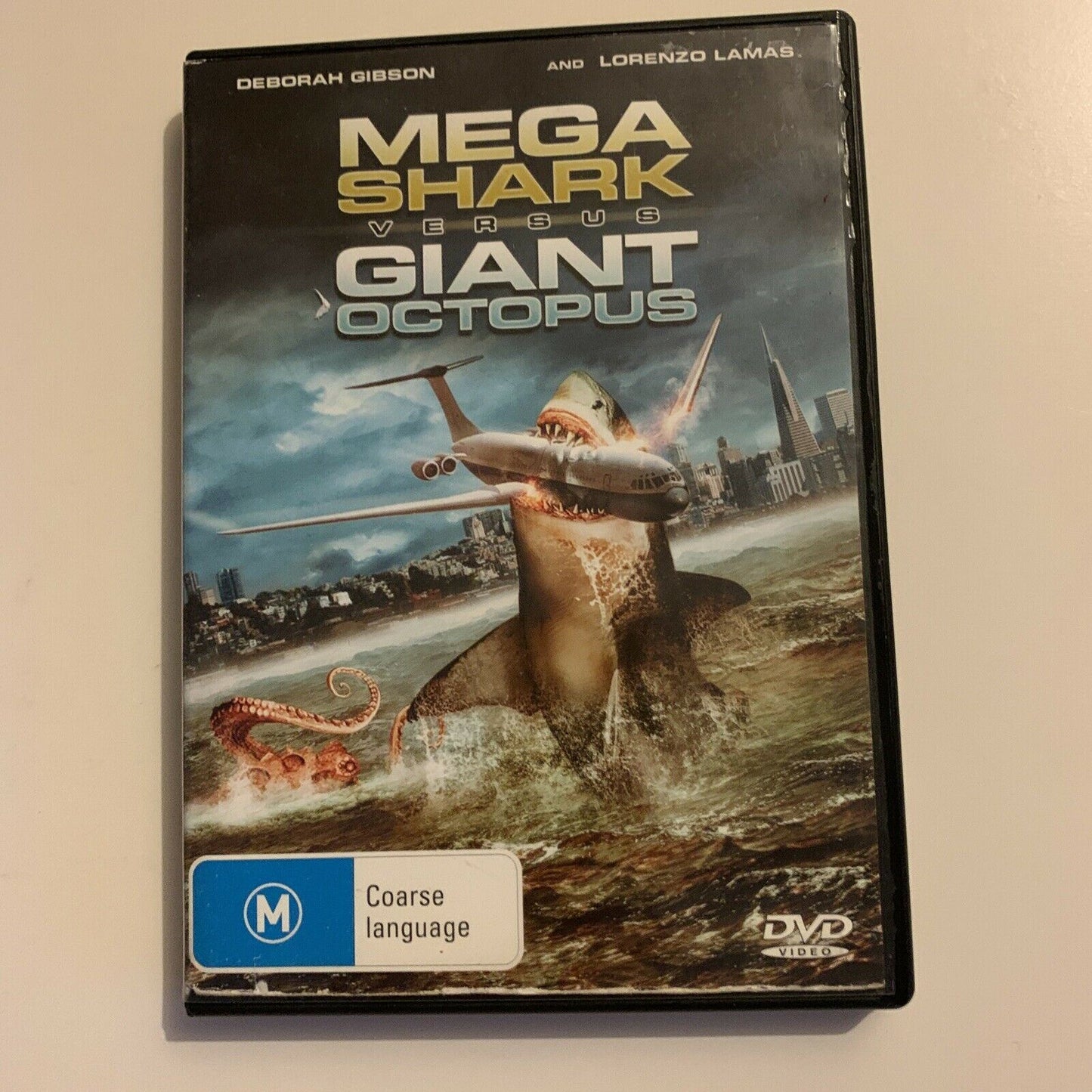 Mega Shark Versus Giant Octopus (DVD, 2009) Lorenzo Lamas, Debbie Gibson