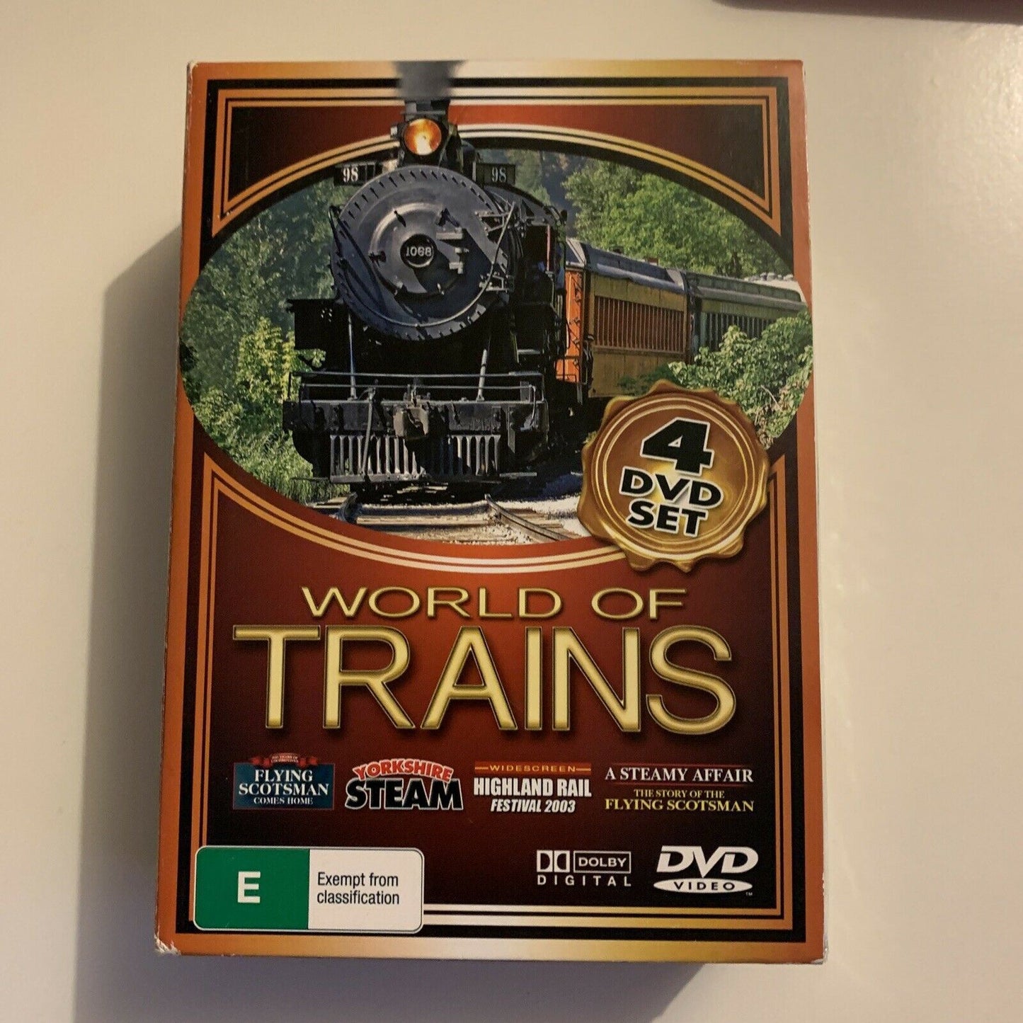 World Of Trains: 4 DVD Set (DVD) All Regions