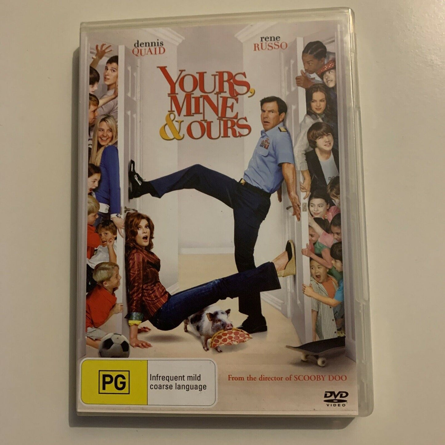 Yours, Mine And Ours (DVD, 2005) Dennis Quaid, Rene Russo. Region 4&2