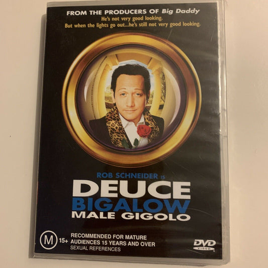*New Sealed* Deuce Bigalow - Male Gigolo (DVD, 1999) Rob Schneider Region 4