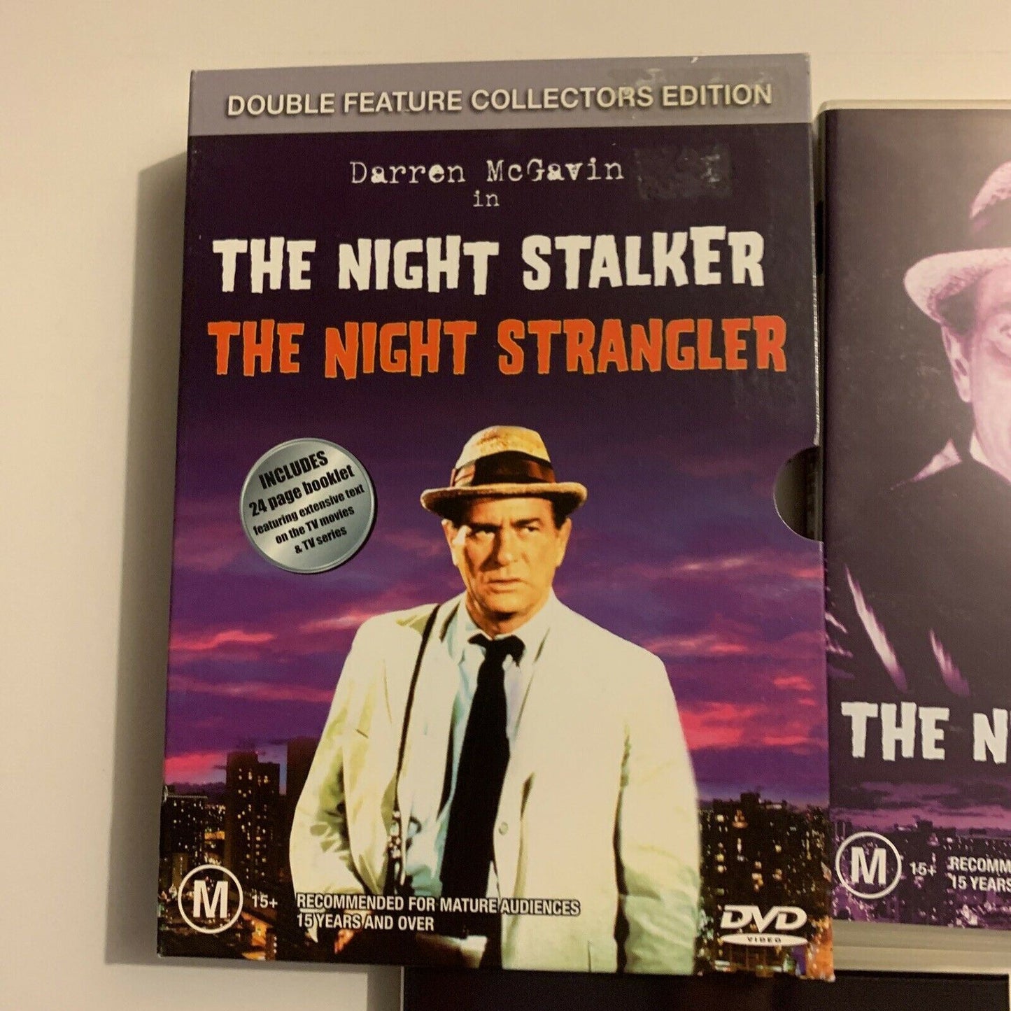 The Night Stalker / Night Strangler (DVD, 1973, 2-Disc Set) Darren McGavin