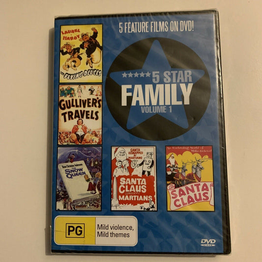 *Sealed* Gulliver's Travels / The Snow Queen / Santas Claus / Flying Deuces DVD