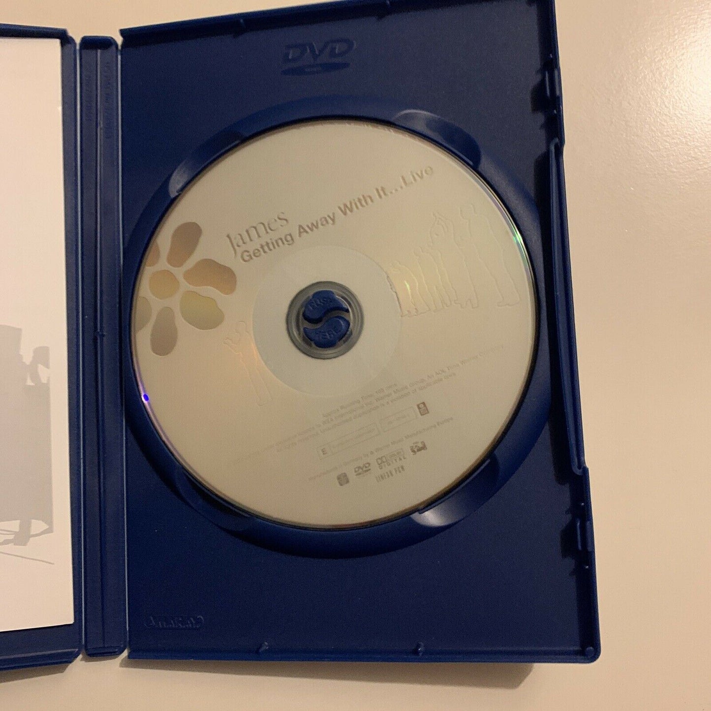 James - Getting Away With It... Live (DVD, 2002) Live Music Rock Band Region 4&2
