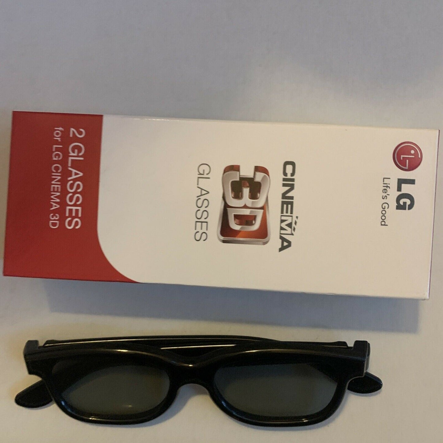 2x LG Cinema 3D Glasses For LG Cinema 3D AG-F310