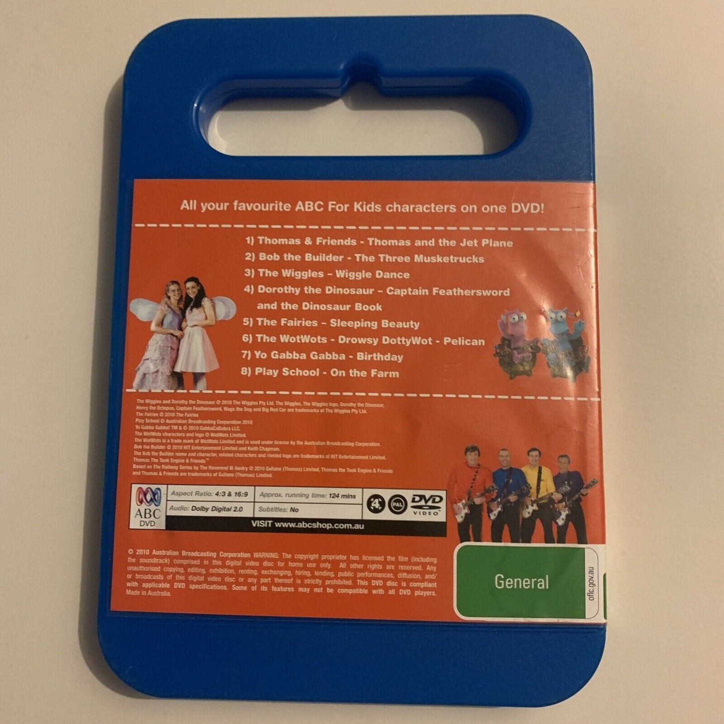 ABC For Kids Favourites 3 (DVD, 2010) The Wiggles, Thomas & Friends. All Regions