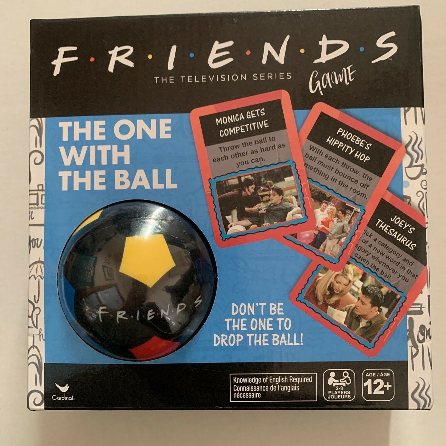 Friends The Television Series Game: The One With The Ball - Card Game