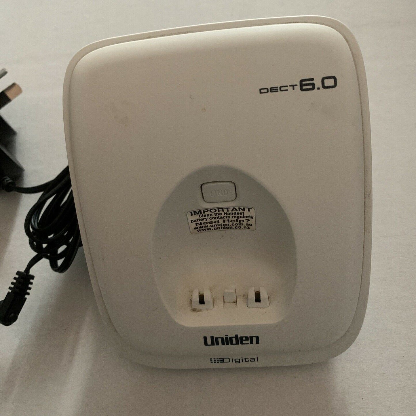 Uniden Cordless Phone Charger DECT 6.0 DECT1010 & AAD-041S(M) AC Adapter 9V