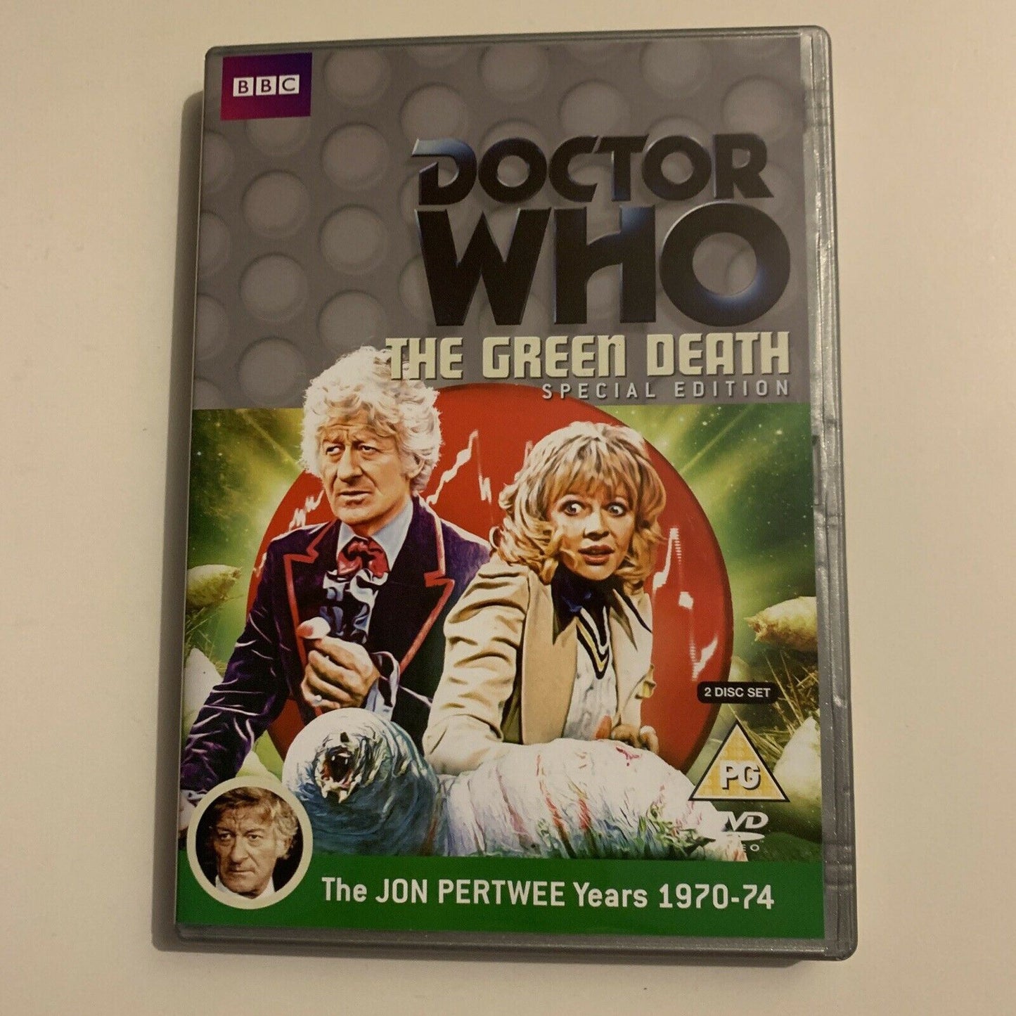 Doctor Who: The Green Death (DVD, 1973) Jon Pertwee. Region 4&2