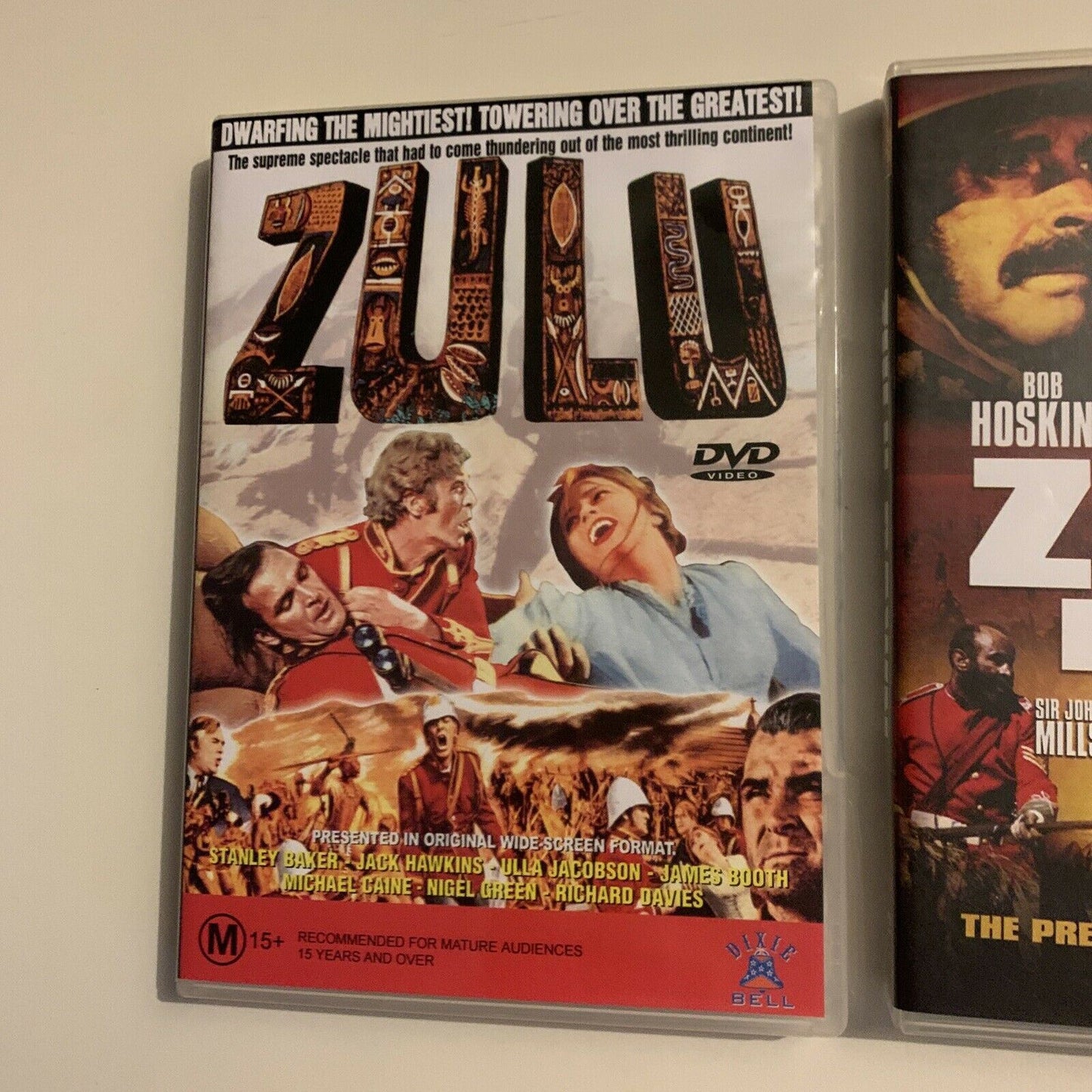 Zulu / Zulu Dawn (DVD, 1979, 2-Disc) Michael Caine, Bob Hoskins All Regions