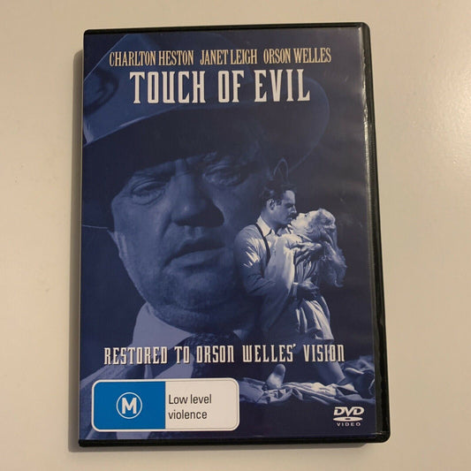 Touch Of Evil (DVD, 1958) Charlton Heston, Orson Welles. Region 4&2