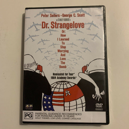 *New Sealed* Stanley Kubrick: Dr Strangelove (DVD, 1963) Peter Sellers Region 4