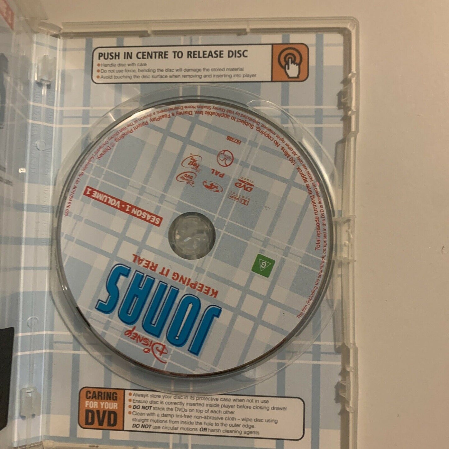 Jonas - Keeping It Real : Season 1 : Vol 1 (DVD) Jonas Brothers Region 4&2