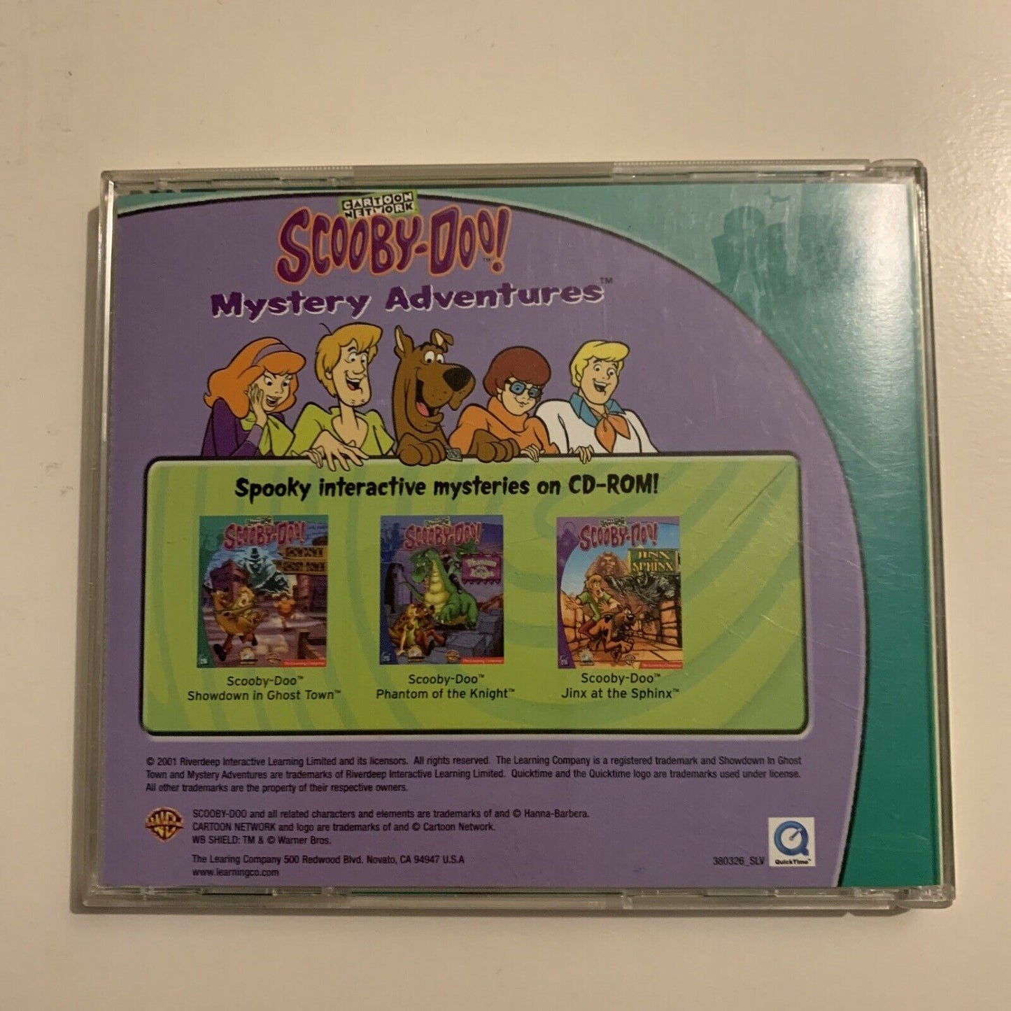 Scooby-Doo! Showdown In Ghost Town PC CDROM 2001 Windows 95