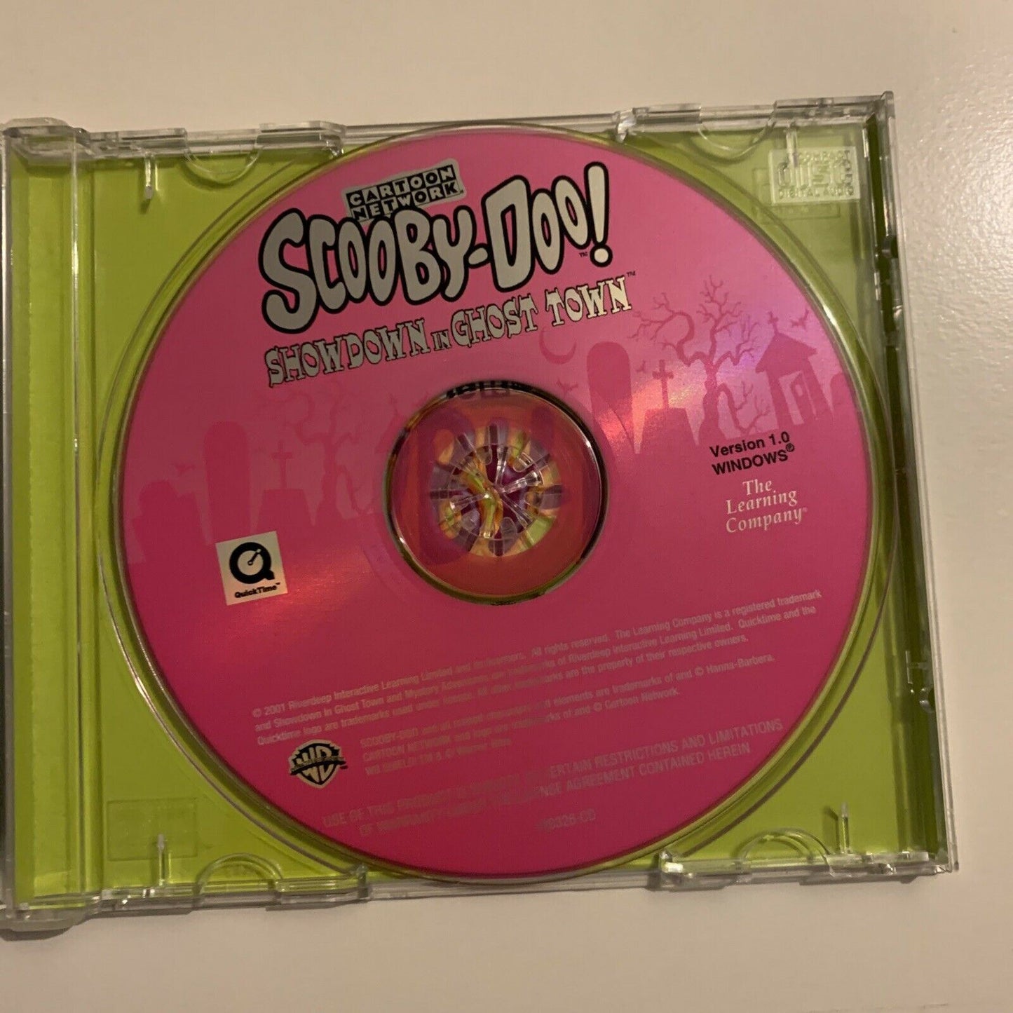 Scooby-Doo! Showdown In Ghost Town PC CDROM 2001 Windows 95