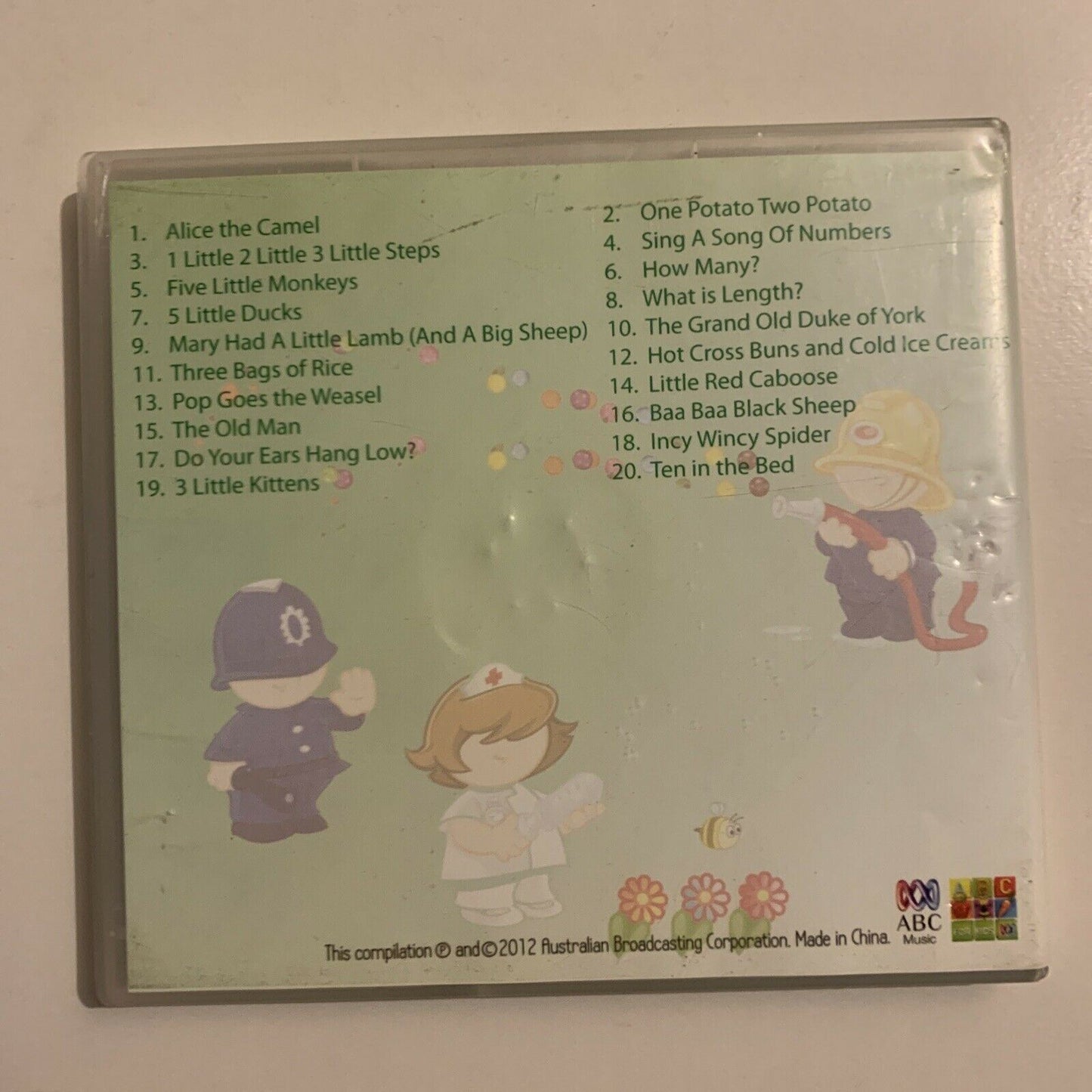 ABC For Kids: Children's Favourites - Let's Sing And Dance (CD, 2012)