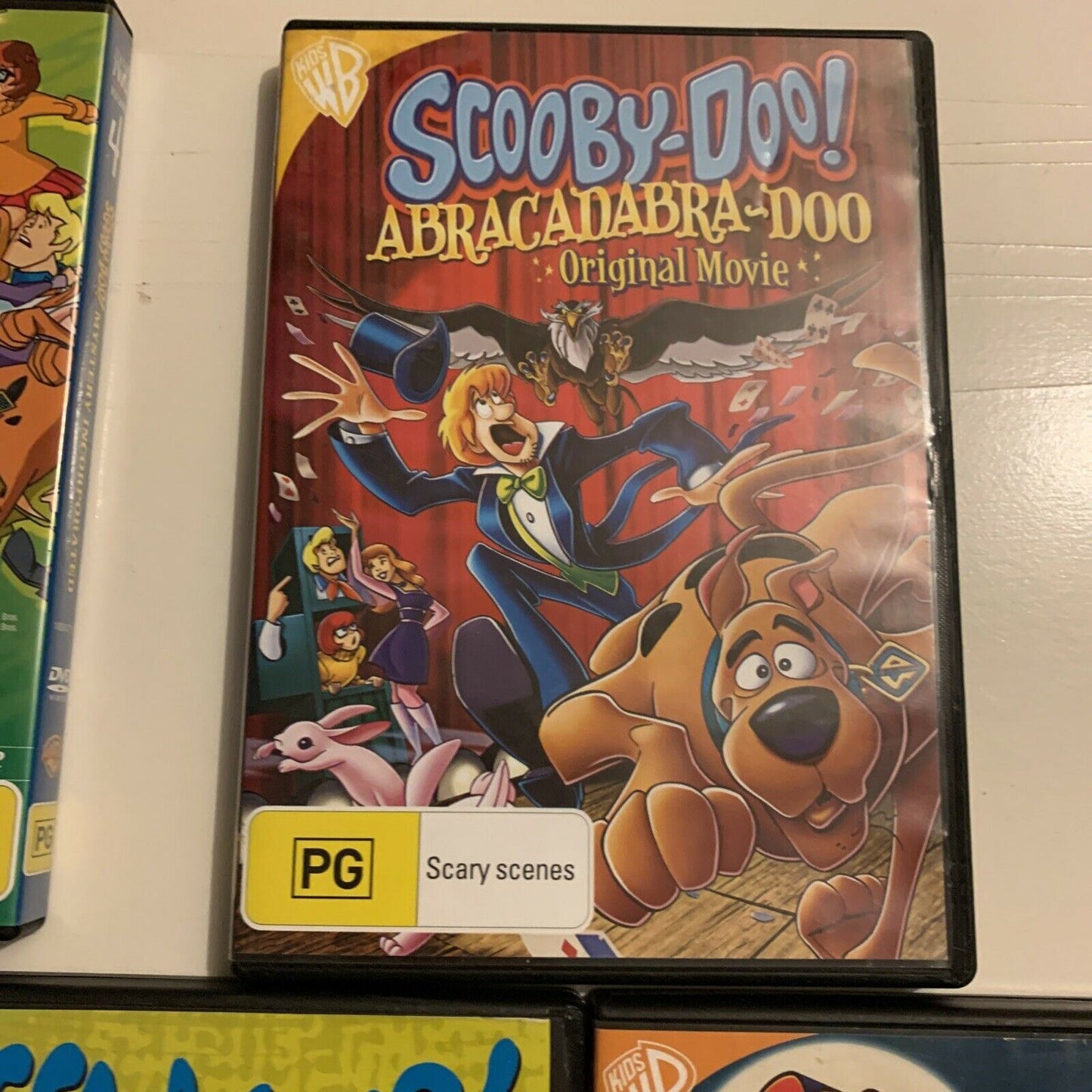 5x Scooby-Doo! DVDs Region 4&2