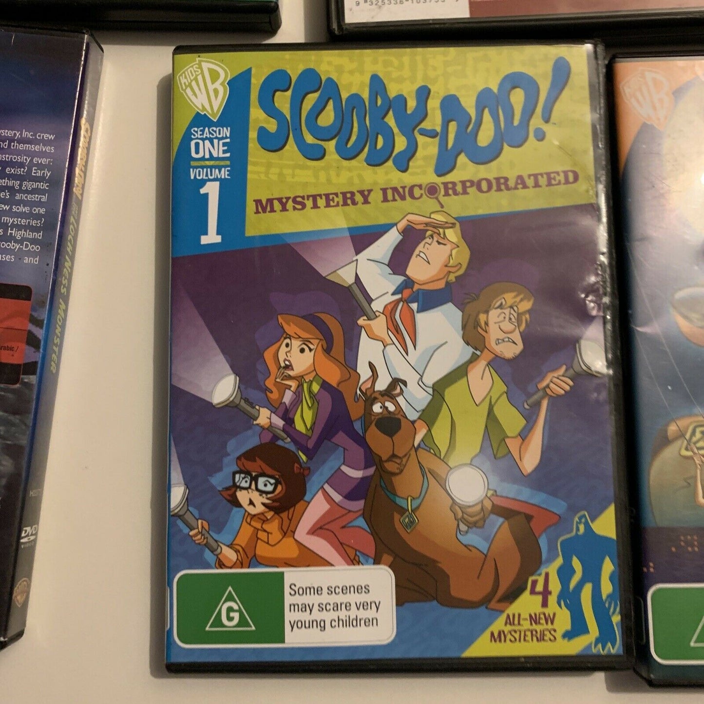 5x Scooby-Doo! DVDs Region 4&2