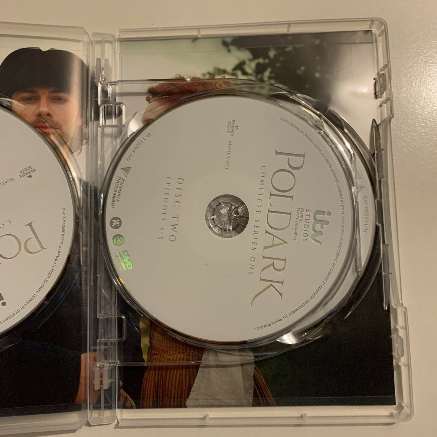 Poldark - Season 1 (DVD, 2015, 3-Disc) Aidan Turner Region 4