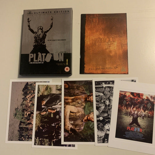 Platoon - Ultimate Edition with Booklet and Photos(DVD, 1986, 2-Disc) Region 4&2