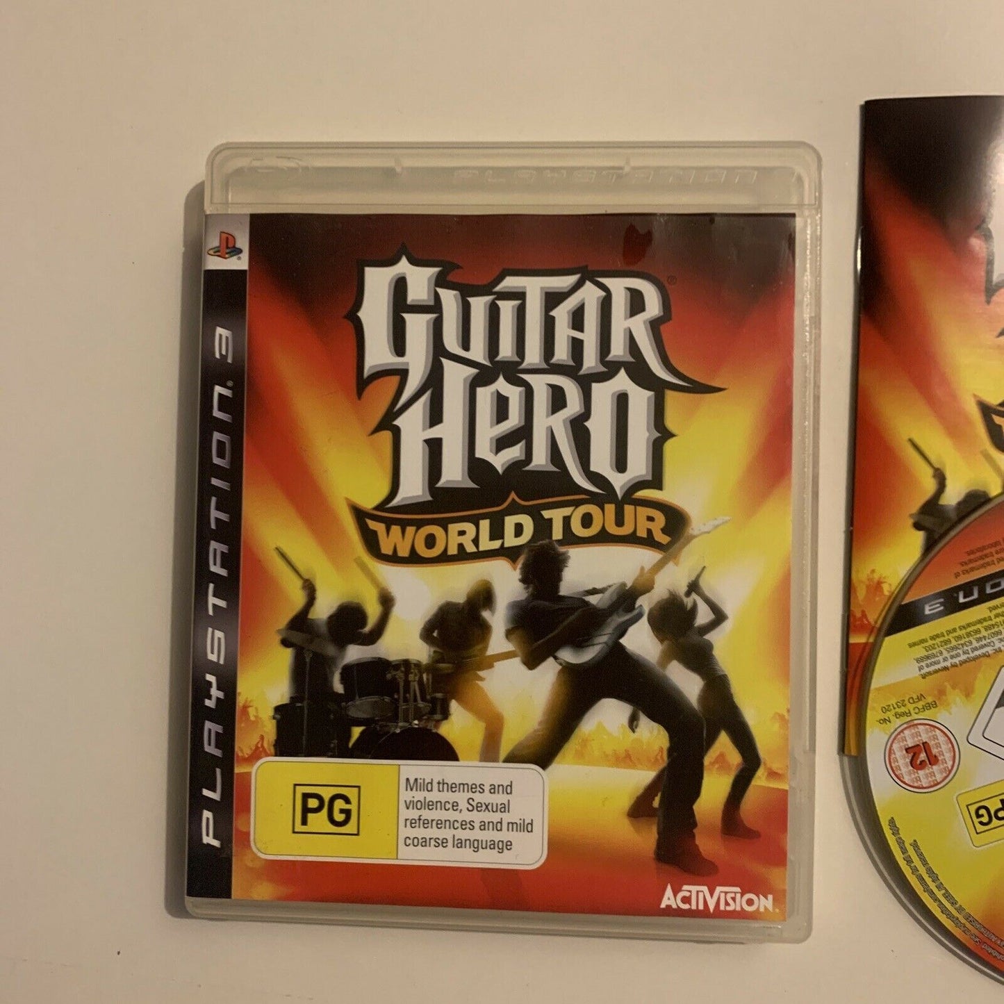 Guitar Hero - World Tour PlayStation 3 PS3 With Manual