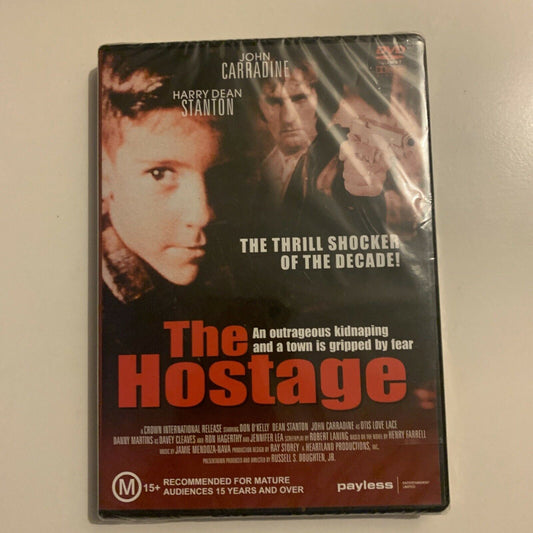 *New Sealed* The Hostage (DVD, 1967) Harry Dean Stanton, John Carradine