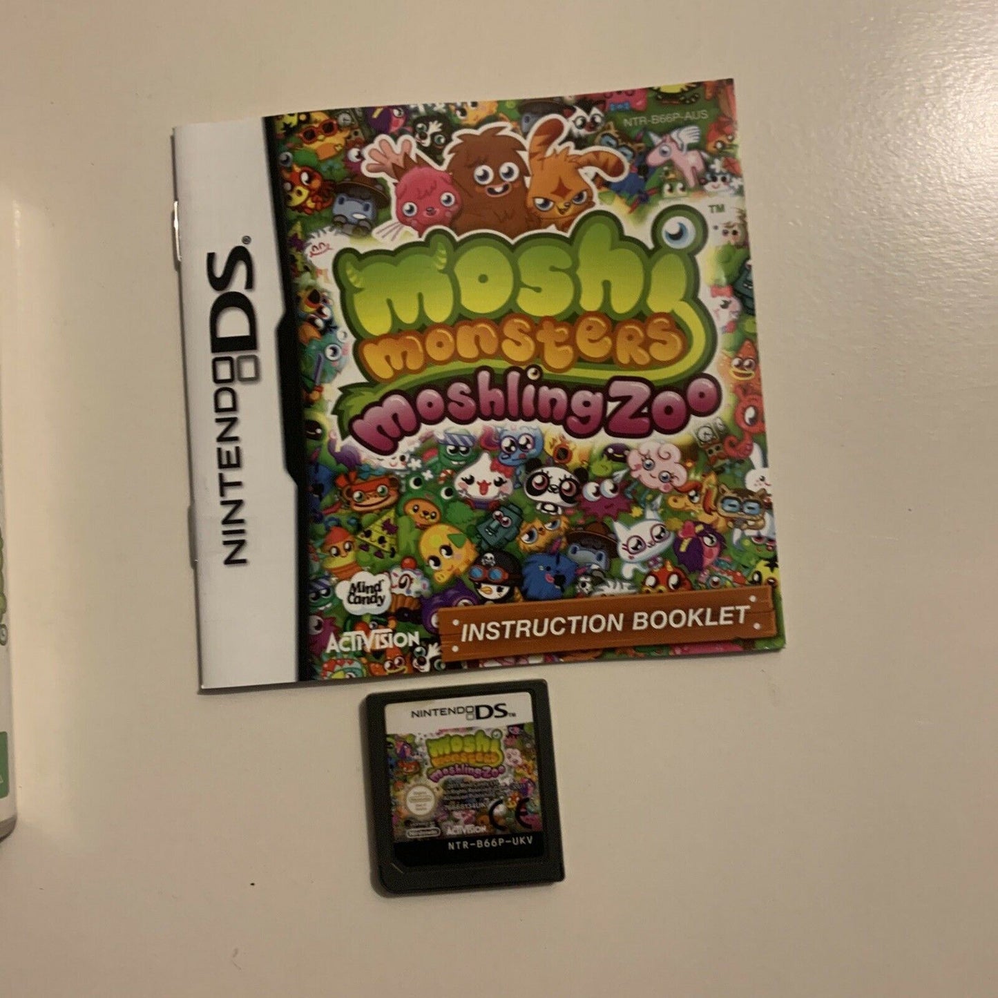 Moshi Monsters Moshling Zoo - Nintendo DS With Manual