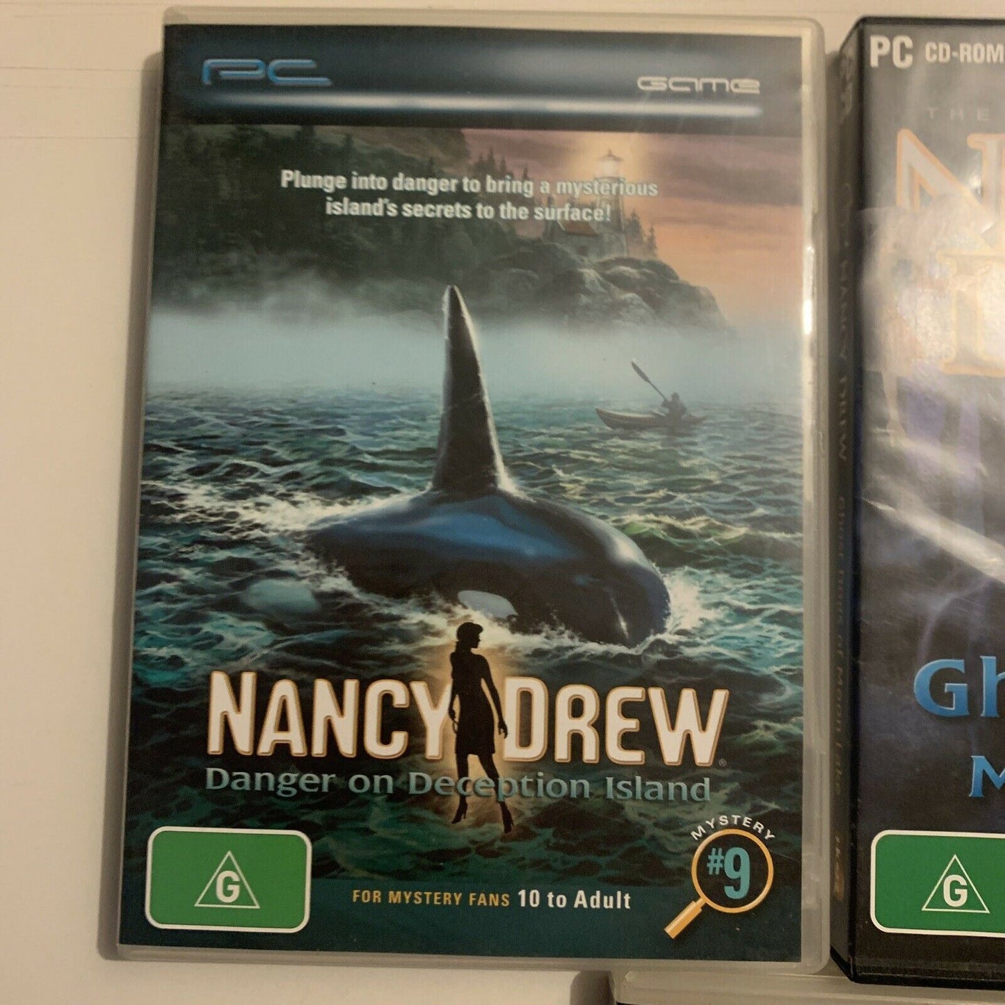 2x Nancy Drew - Hidden Object Puzzle Games PC CD-ROM