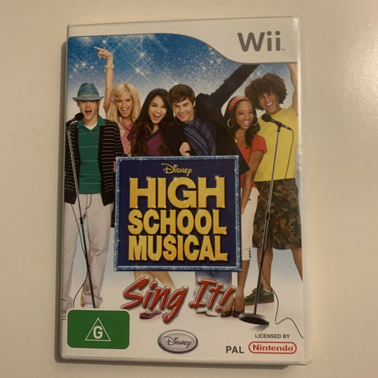 High School Musical - Sing It! Nintendo Wii PAL