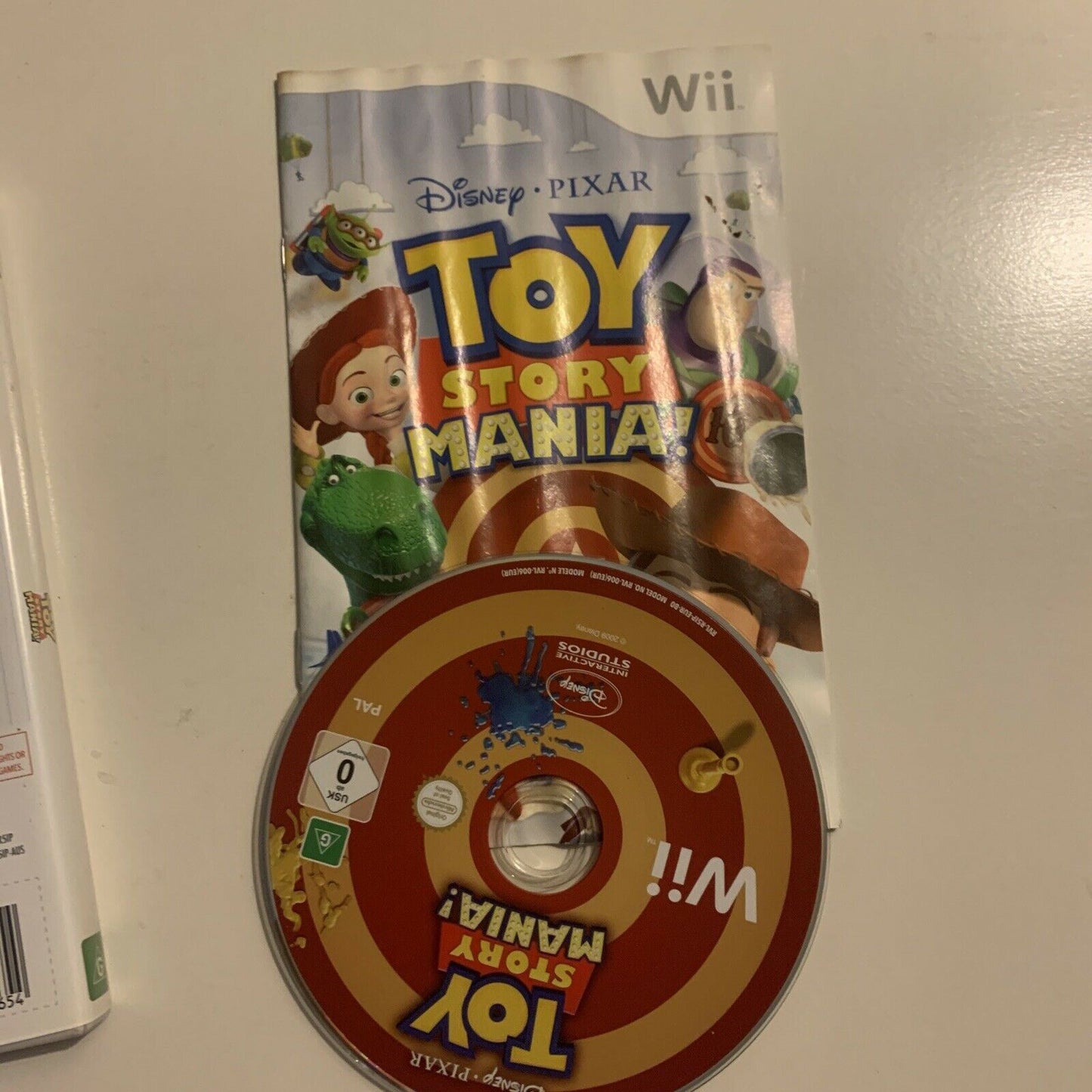 Toy Story Mania (Nintendo Wii, 2009) Complete with Manual - AUS PAL