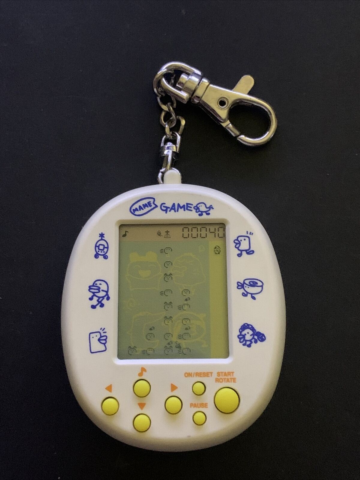 Bandai Tamagotchi Mame Handheld Tetris Game 1996