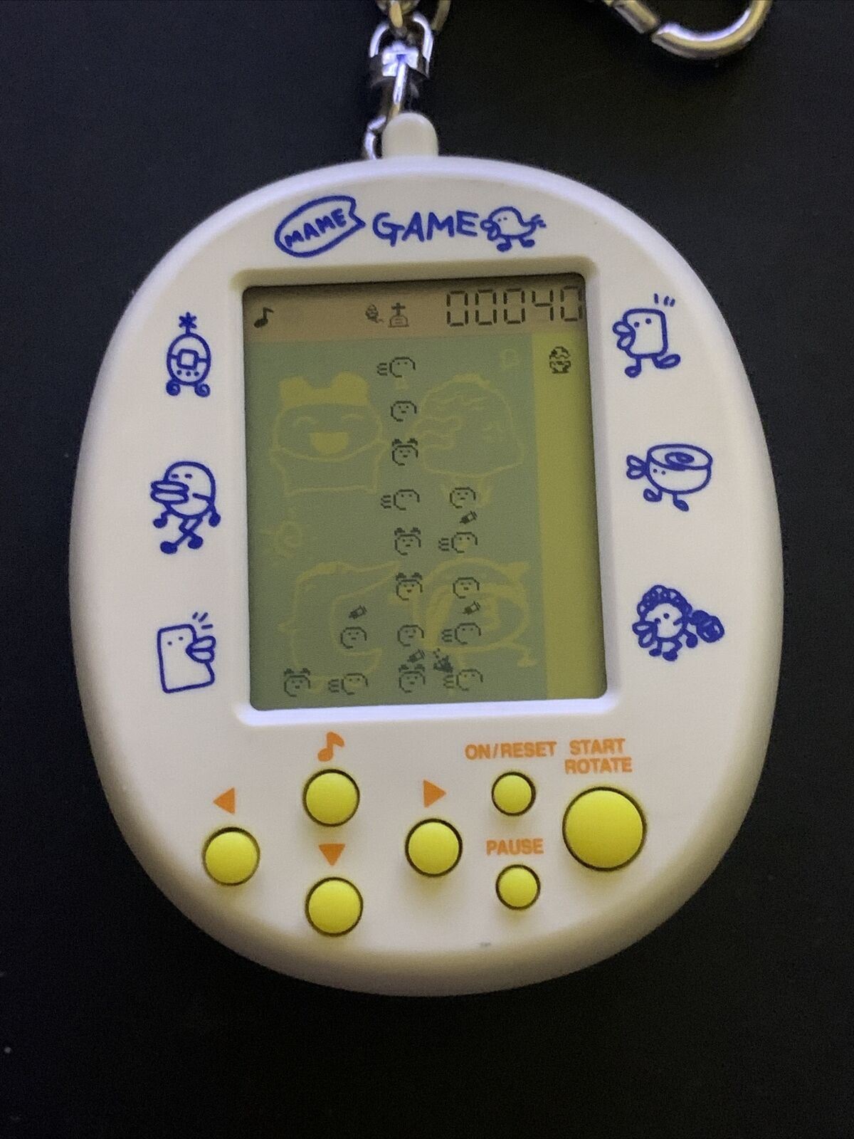 Bandai Tamagotchi Mame Handheld Tetris Game 1996