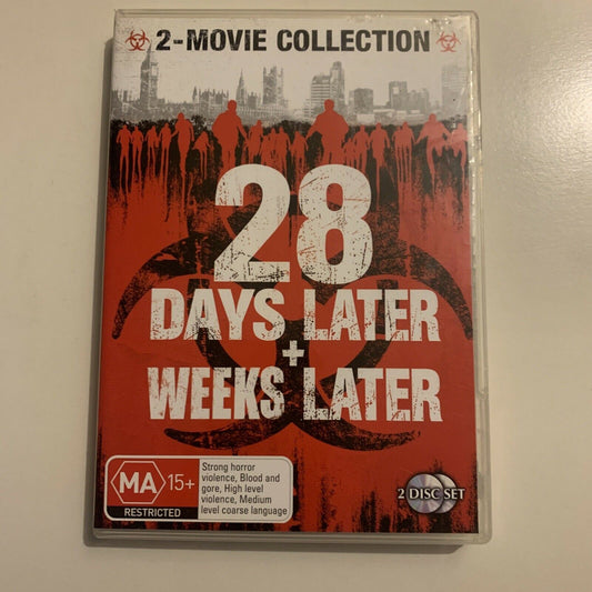 28 Days Later / 28 Weeks Later (DVD, 2007, 2-Disc Set) Region 4