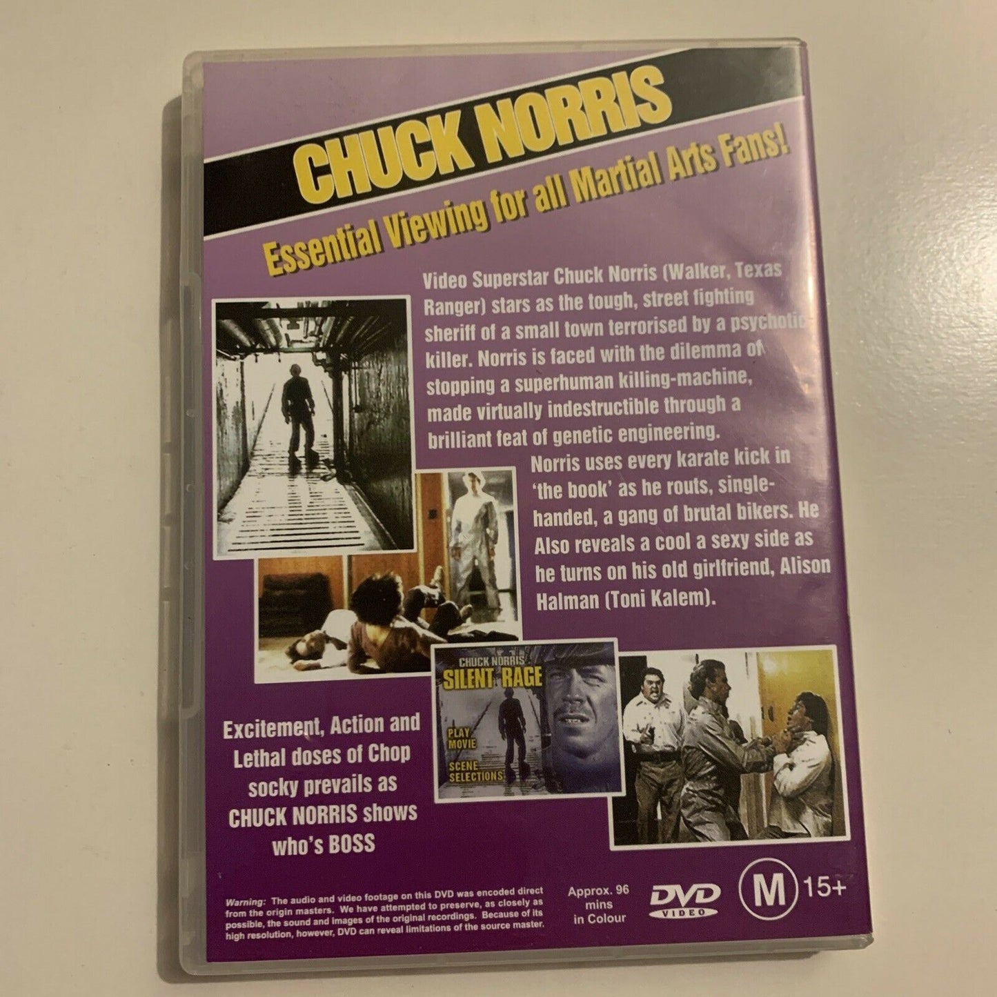 Chuck Norris: Silent Rage (DVD, 1982) All Regions