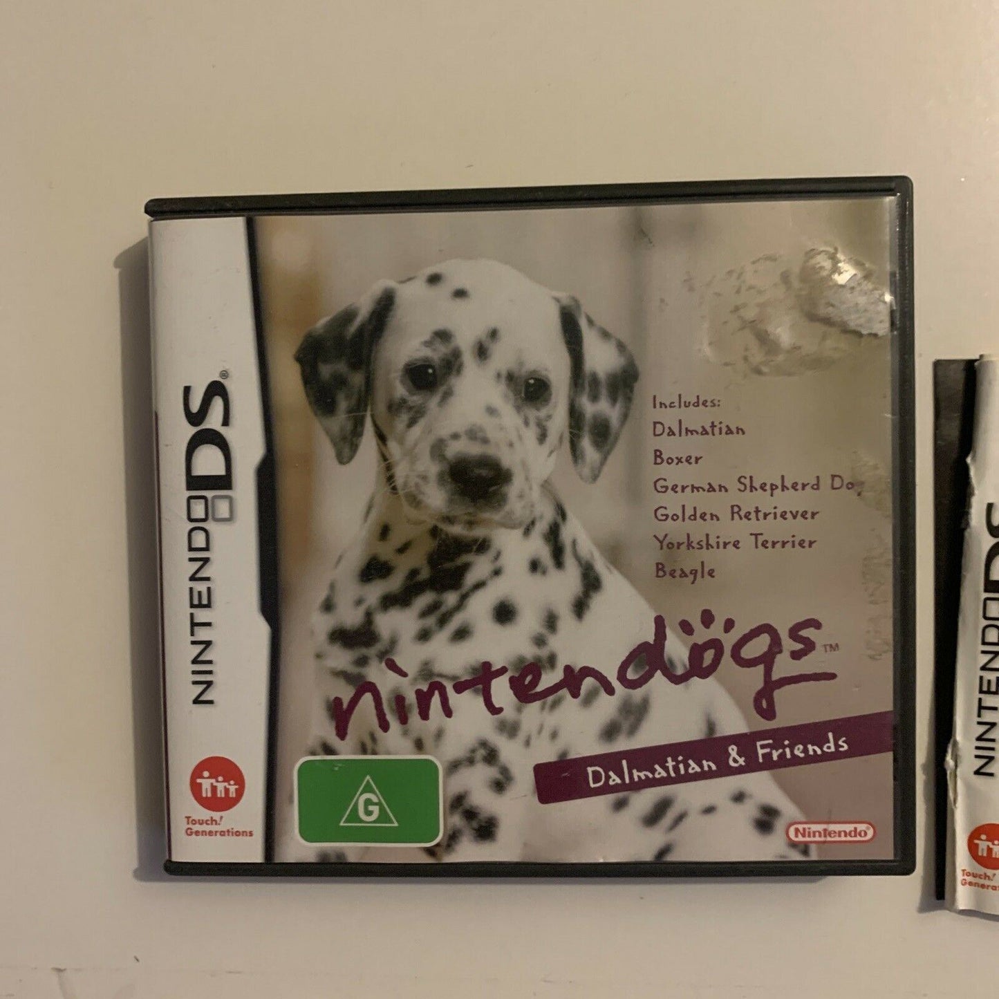 Nintendogs - Dalmatian and Friends (Nintendo DS, 2006) With Manual