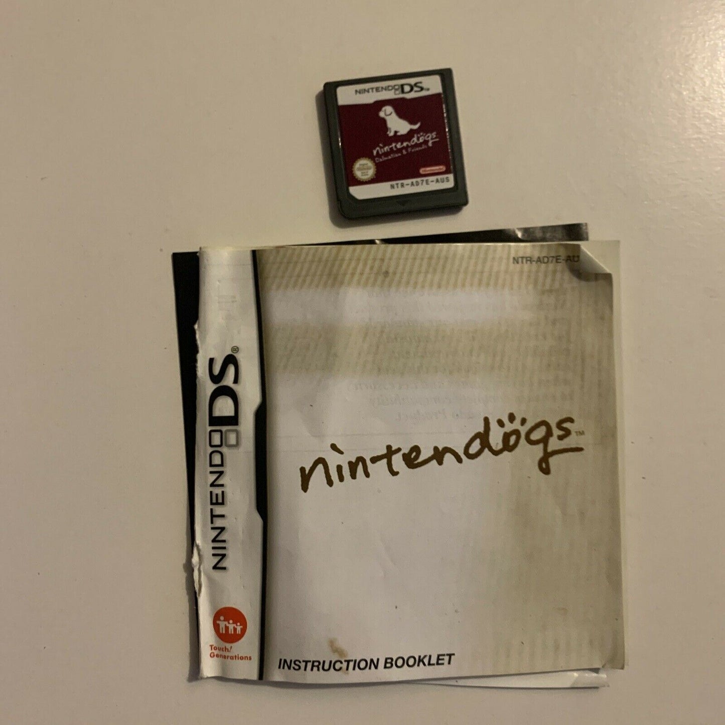 Nintendogs - Dalmatian and Friends (Nintendo DS, 2006) With Manual